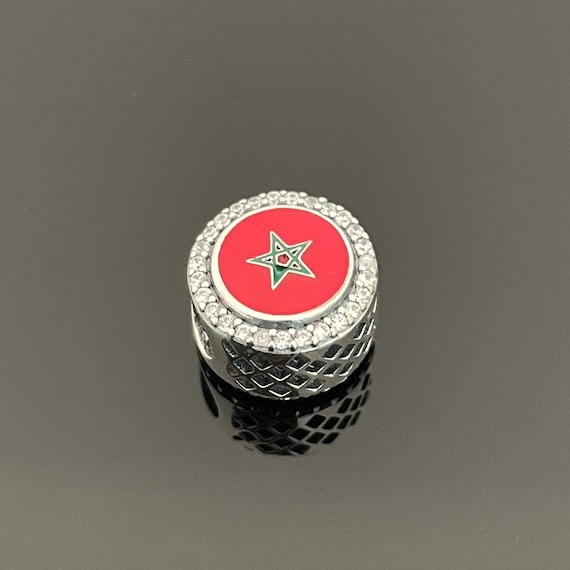 Pandora Morocco Flag Exclusive Bead Charm Original Pandora Charms for Bracelet Pandora Travel Charms Mother s Day Gift Etsy UK
