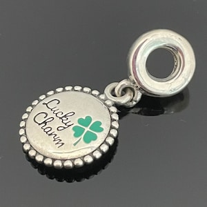 Pandora Ireland Four-leaf Clover Lucky Charm Exclusive Pendant S 925 ALE  Jewelry, Gift For Her