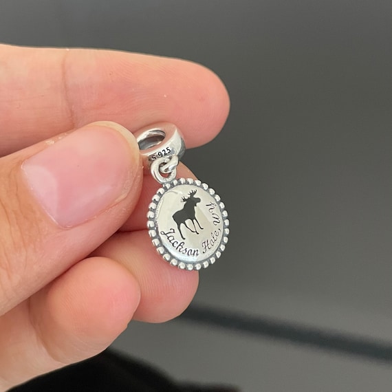 Pandora Jackson Hole.wy Charm Travel Moose JH Charm | S 925