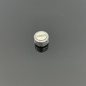 Pandora Jamaica Flag Charm Exclusive Charm |Sterling Silver Jewelry |Dangle Charm for Bracelet and Necklace | Gift for Her image 3