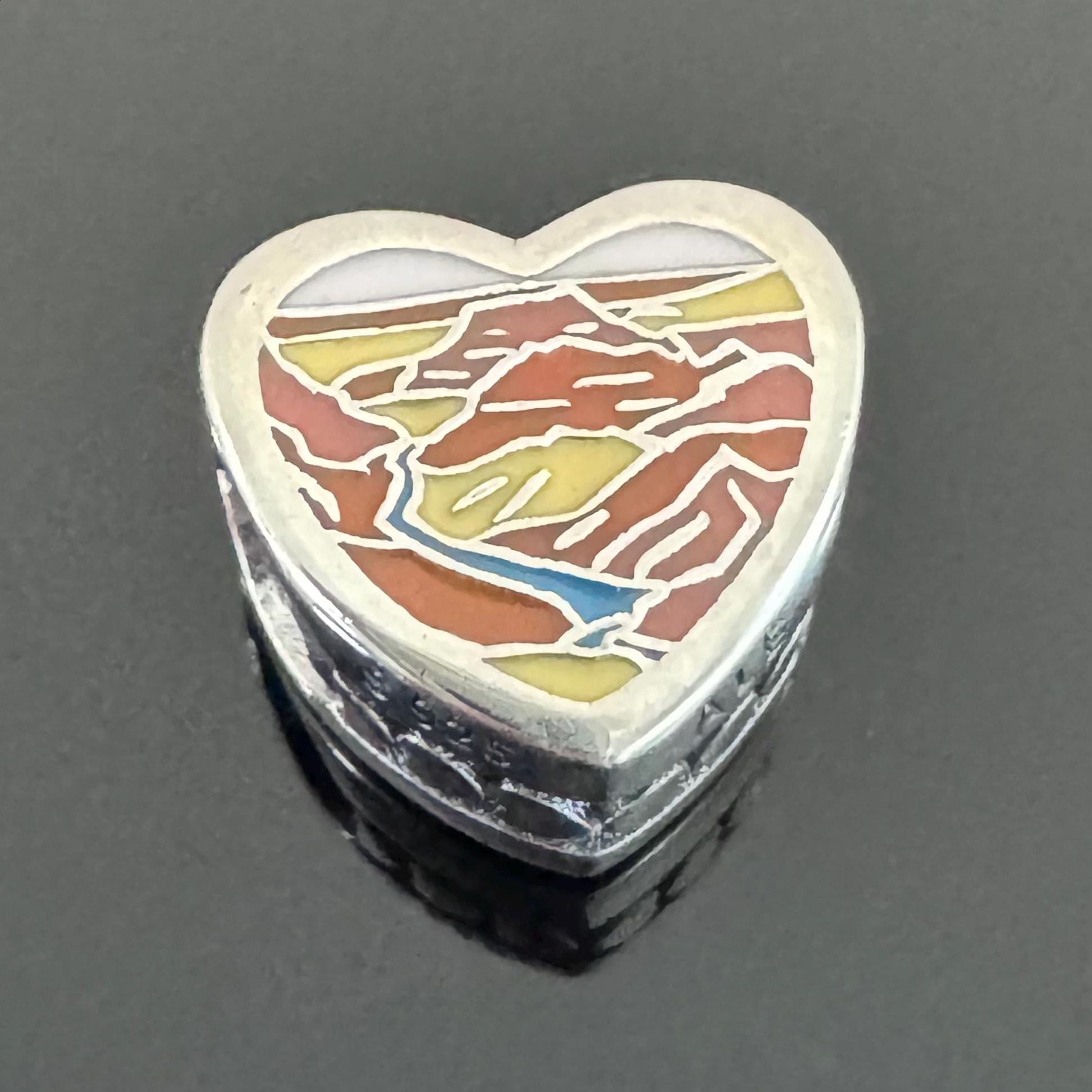 Original Brand New Pandora Arizona Exclusive Heart Charm Christmas