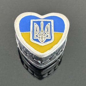 Porte-clés Ukraine – Drapeau Ukrainien – Pendentif Patriotique
