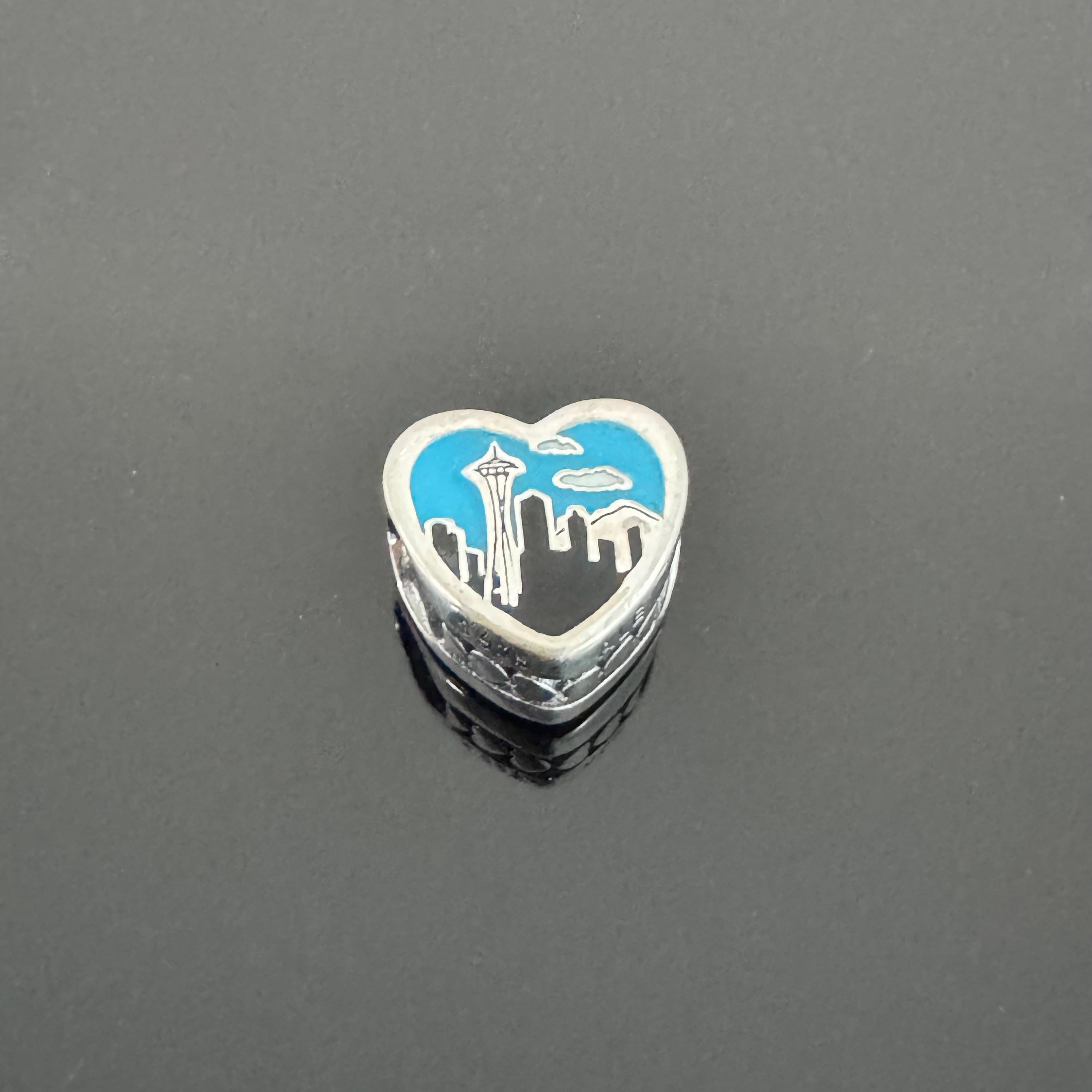 Pandora Seattle Exclusive Heart Charm | Authentic Pandora Charm
