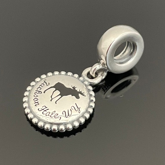 Pandora Jackson Hole.wy Charm Travel Moose JH Charm | S 925