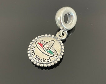 Pandora Limited Edition Viva Mexico Sombrero Dangle Charm | Actual Pandora | 925 Jewelry | Women Jewelry | Charms For Bracelet |Gift for Mom