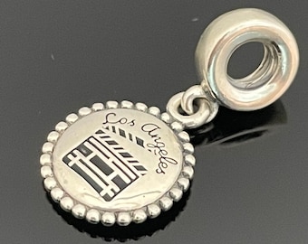 Pandora Los Angeles Movie Clapper Board Dangle Charm | 925 Jewelry | Women Jewelry | Charms For Bracelet | Mother's Day Gift | Gift for Her