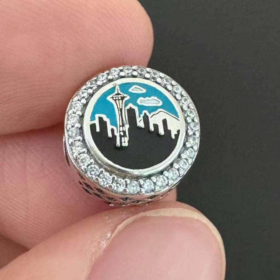 Authentic Pandora Seattle Charm - Etsy