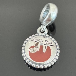 Original Authentic Costa Rica Pandora Charm |Pandora Dangle Charm| Pandora Charm for Travel Bracelet| Real Pandora Box | Gift for Her