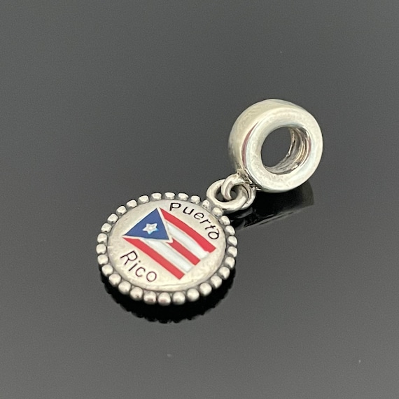 YiRong Jewelry Ciondolo in argento Sterling a forma di quadrifoglio portafortuna a forma di ferro di cavallo, per braccialetti Pandora, Argento sterling Argento, senza pietra