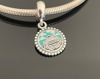 Pandora Folly Beach Charm Folly Island Travel Charm |925 Jewelry | Women Jewelry | Charms For Bracelet | Actual Pandora Charm |Gift for  Her