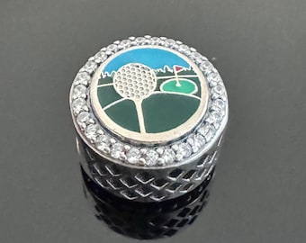 Authentic Pandora Golf Exclusive Bead Charm | With Free Gift Box