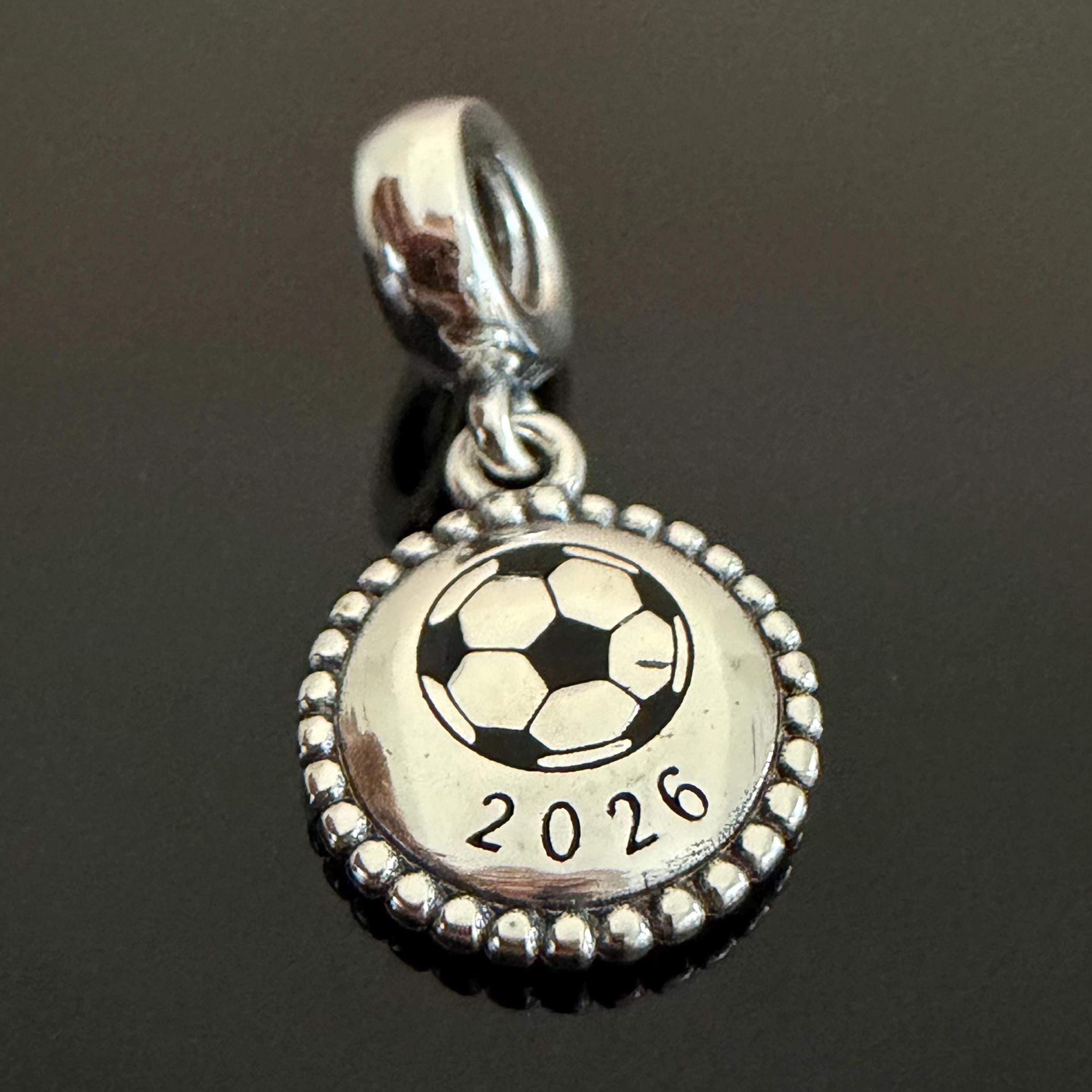 Authentic Pandora Charm |pandora 2026 World Cup Soccer Dangle