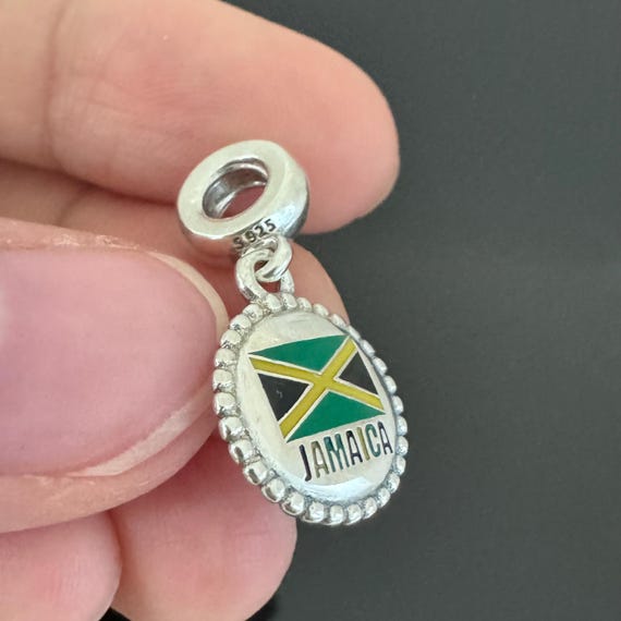 Original JAMAICA Pandora Charm|authentic Pandora Dangle Charm