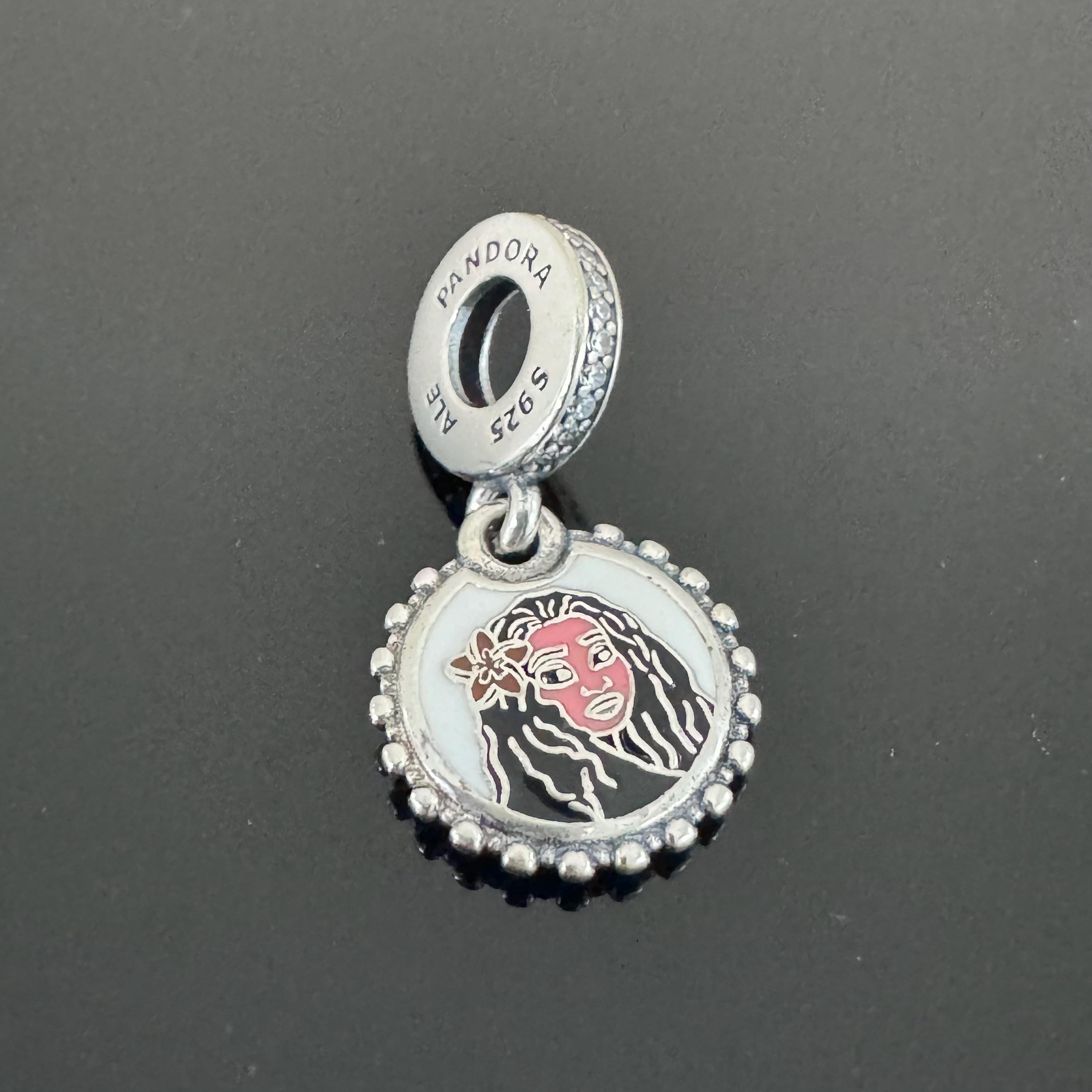 Original Pandora Princess Moana Double Sided Floral |authentic