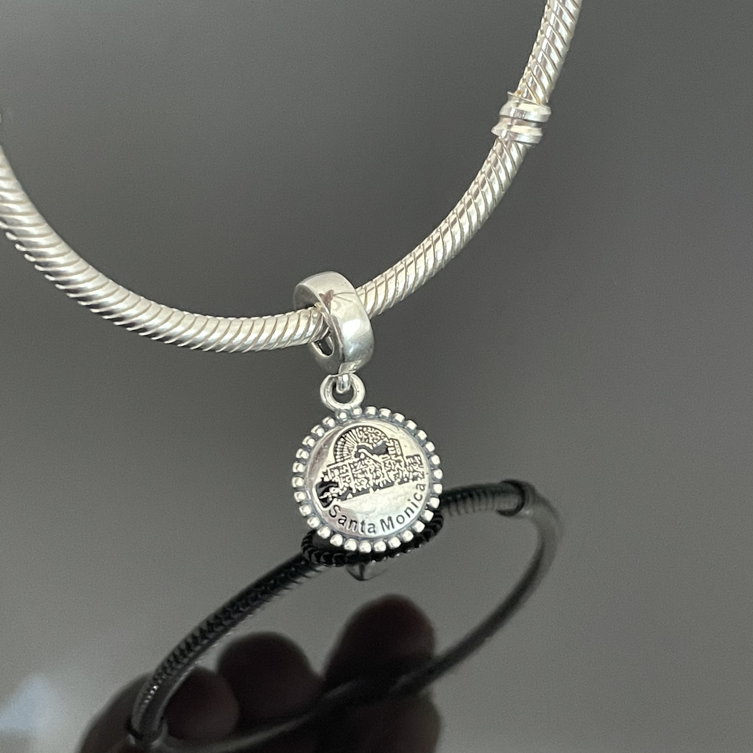 Pandora Santa Monica Travel Beach Exclusive Dangle Charm Pendant