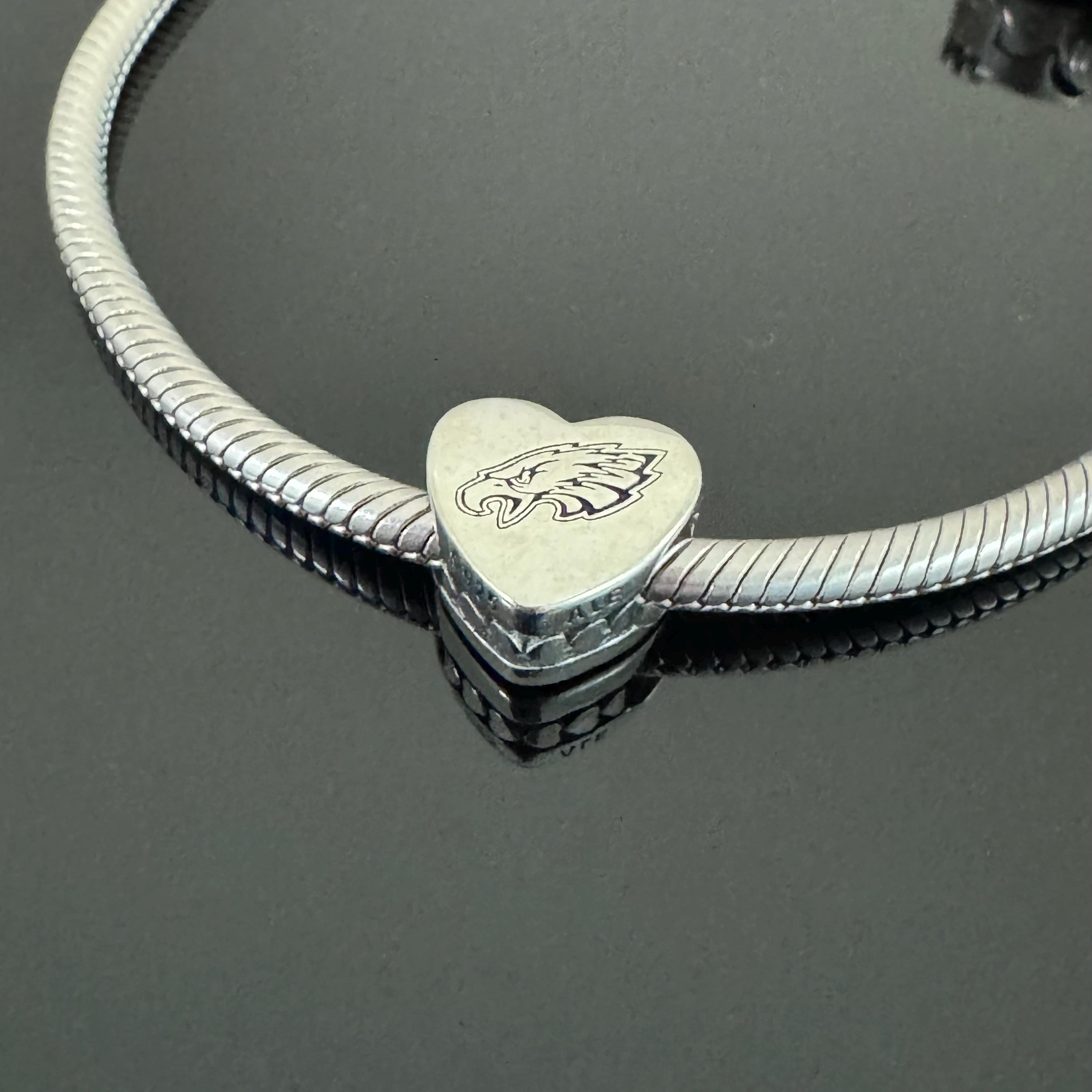 Pandora フィラデルフィア・イーグルス限定ハートチャーム｜Pandora
