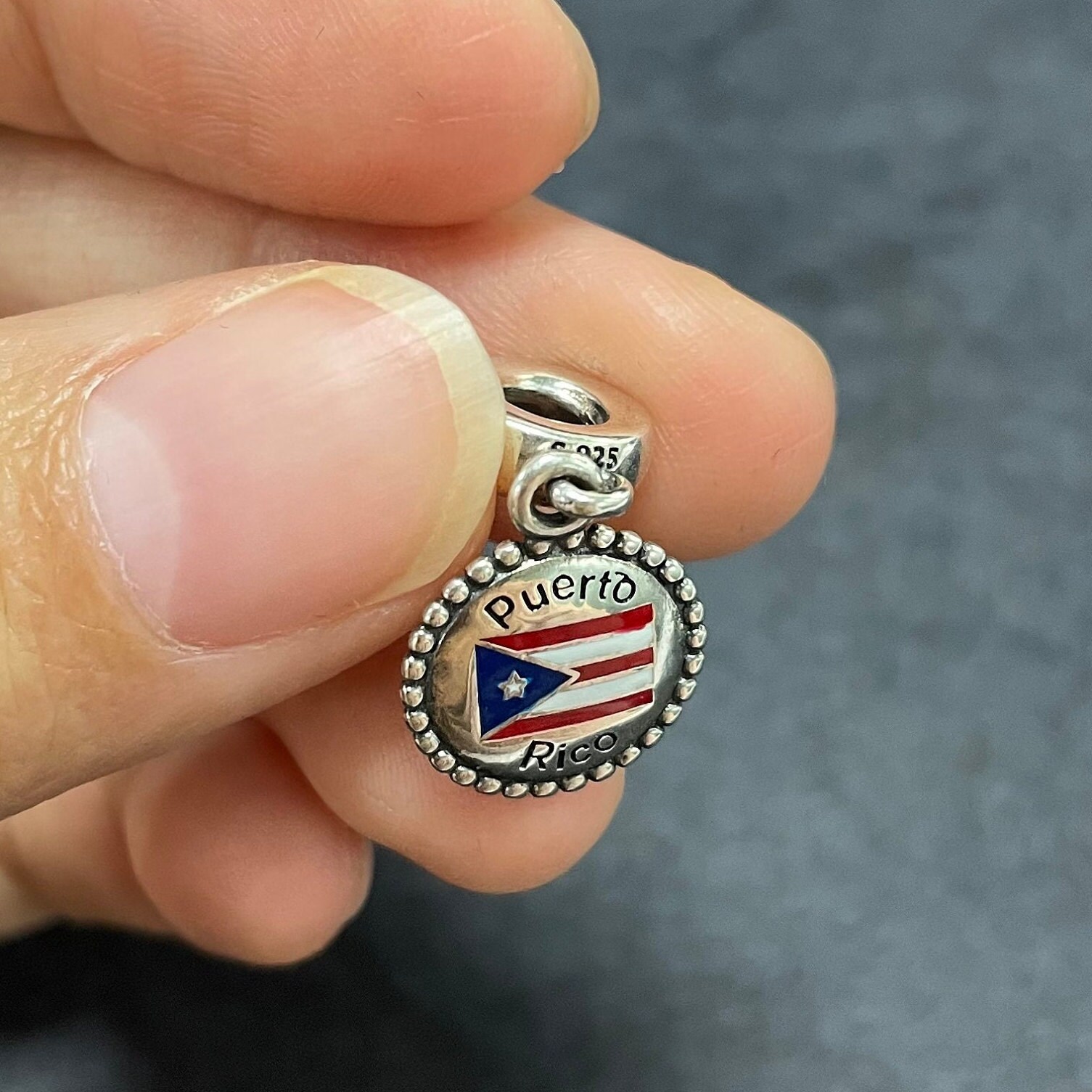Ciondolo Arg. 925 Nastro Rosa Cancro Al Seno: Per Bracciale Europeo, Idea Regalo Sensibile - 3