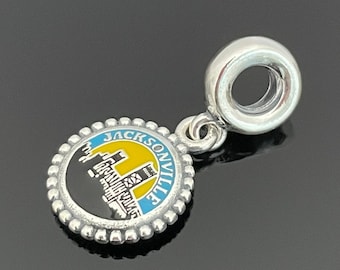 Pandora Jacksonville | FL Dangle Charm Travel Pendant |925 Jewelry | Women Jewelry | Charms For Bracelet | Pandora Charms | Gift for Her