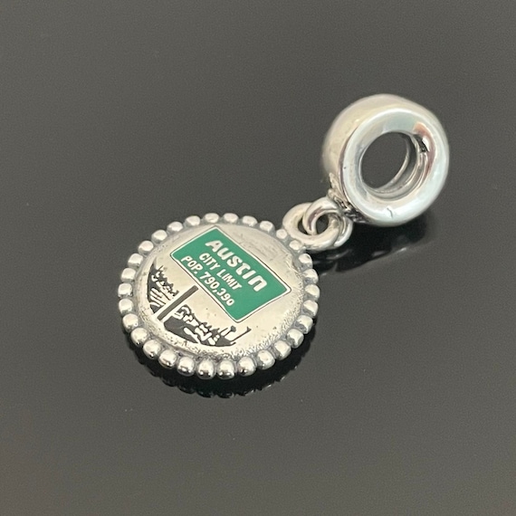 アクセサリー PANDORA Australia Hanging Charm Pandora Australia Flag Exclusive Dangle Charm Pendant Travel