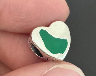 Original Brand New Pandora Baibados Heart Charm Christmas Pendent