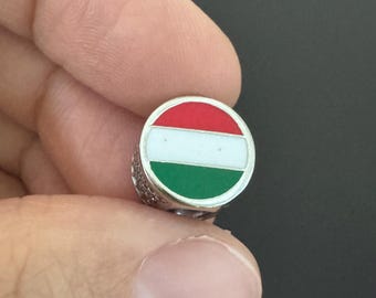 A Real Pandora Italy Flag Exclusive Bead Charm | With Free Gift Box | Pendant for Pandora Bracelet