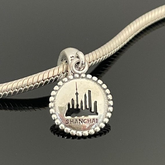 チャーム PANDORA CHARM Pandora Shanghai Charm |the Oriental Pearl Radio Charm |travel