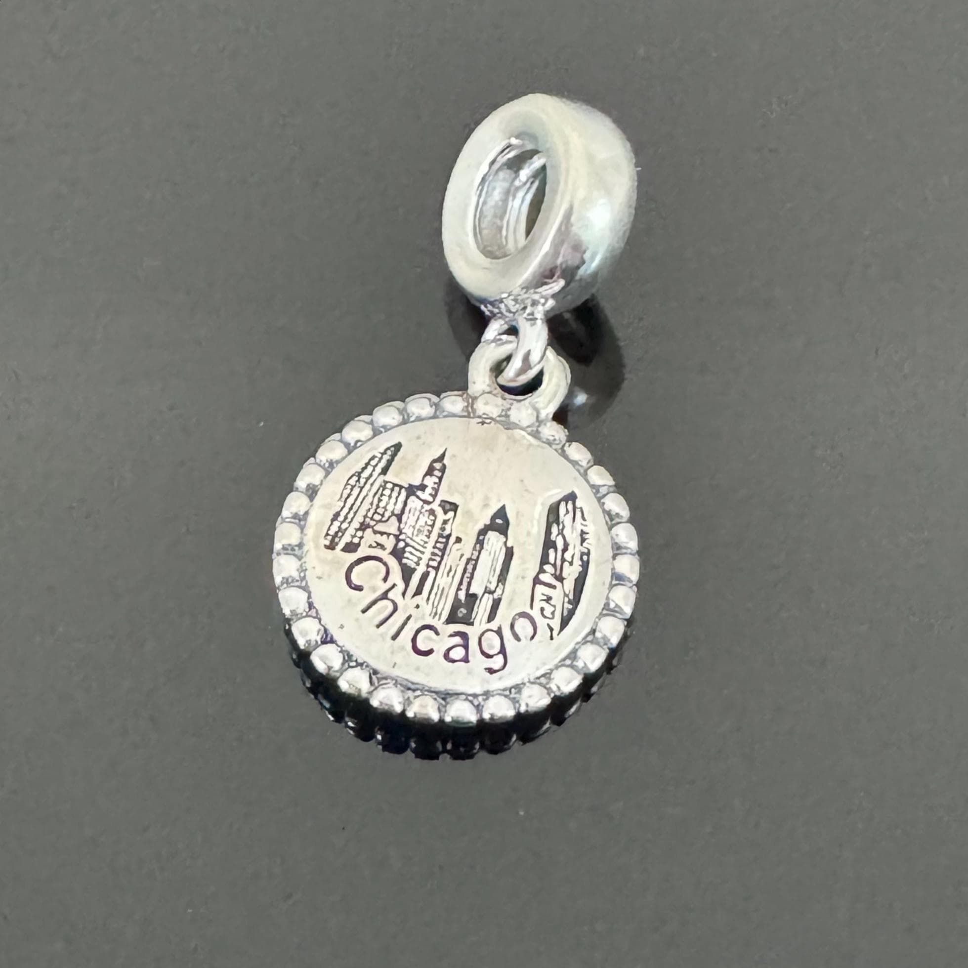 New Authentic Pandora Chicago City Charm | Real Pandora Charm for