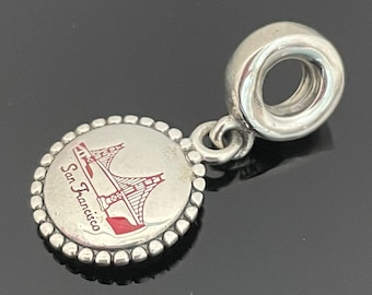 Pandora San Francisco  City Dangle Charm | 925 Sterling Silver jewelry| Gift For Her