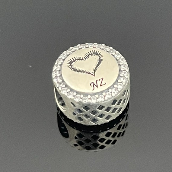 Pandora New Zealand Kiwi & Fern Gift Exclusive Dangle Charm NZ