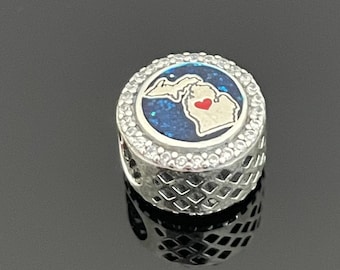 Pandora Michigan Map Charm Home Sweet Home Charm Pendant