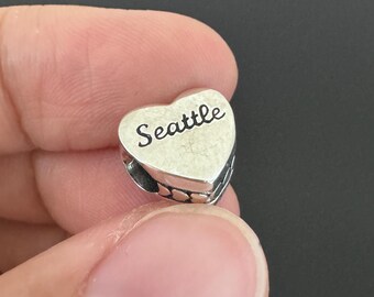 Pandora Seattle Exclusive Heart Charm | Authentic Pandora Charm