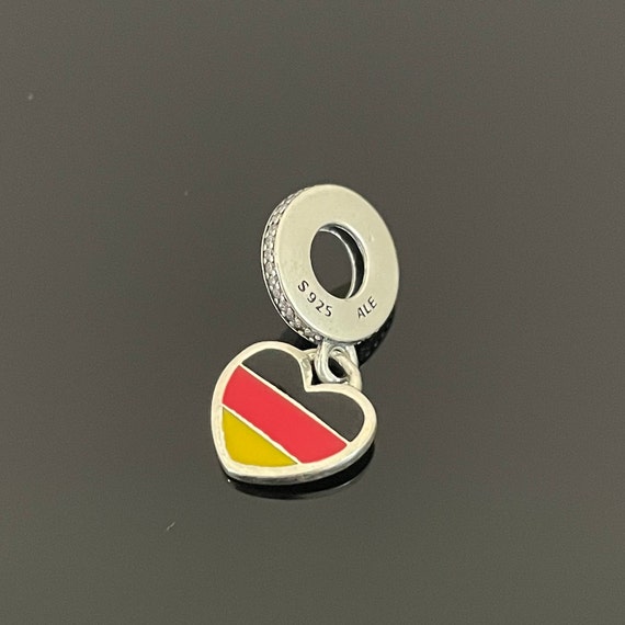 Authentic Pandora | Pandora Germany Flag Dangle Charm |925