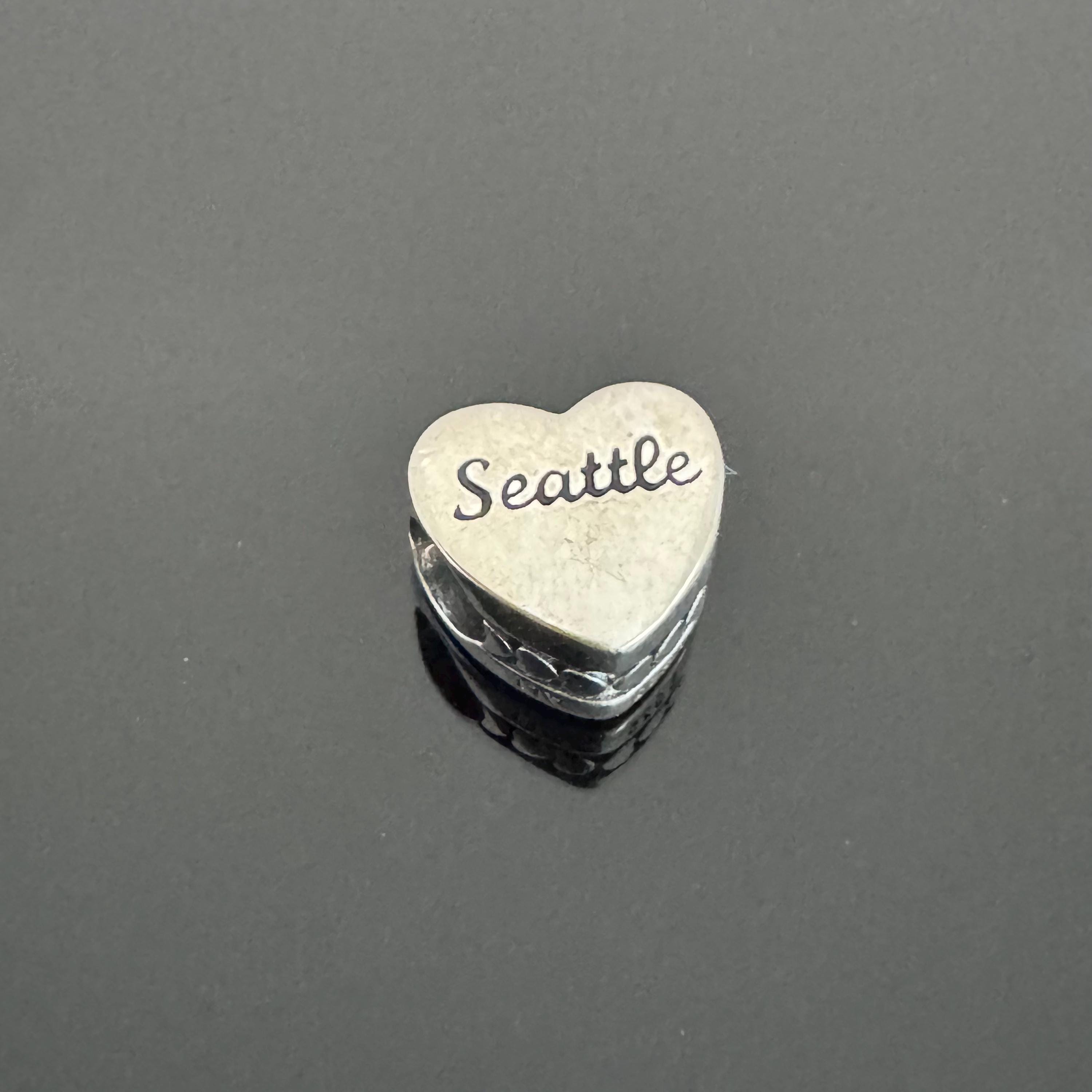 Pandora Seattle Exclusive Heart Charm | Authentic Pandora Charm