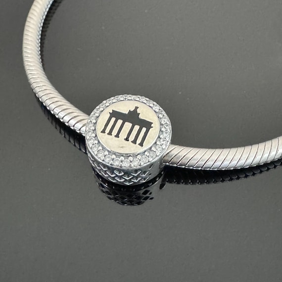Pandora BERLIN ビーズチャーム | 本物のPandora 925スターリング 