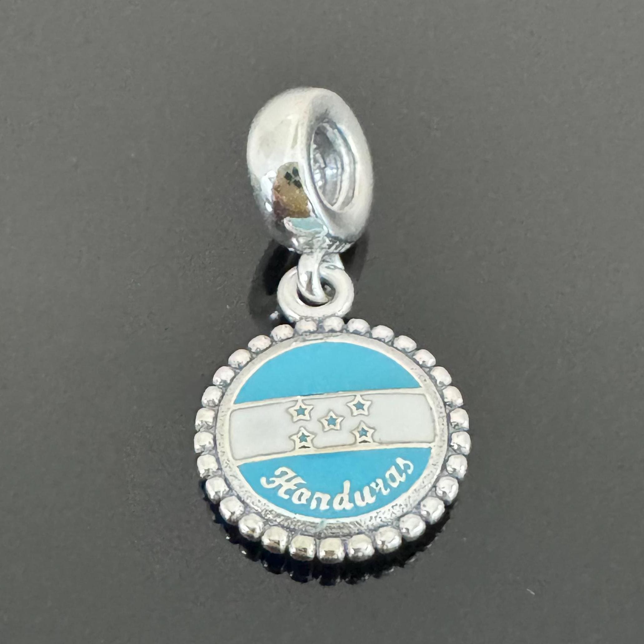 Honduras Flag Pandora Dangle Charm |real Pandora Charm |women 925