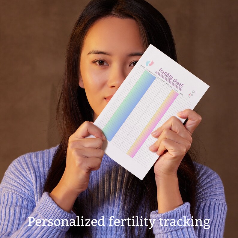 Fertility Planner Basal Body Temperature Chart Printable Ovulation ...