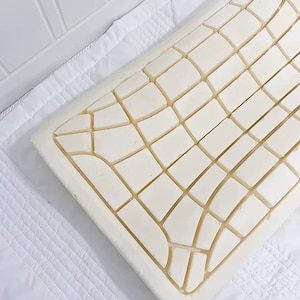 Thin latex pillow on sale