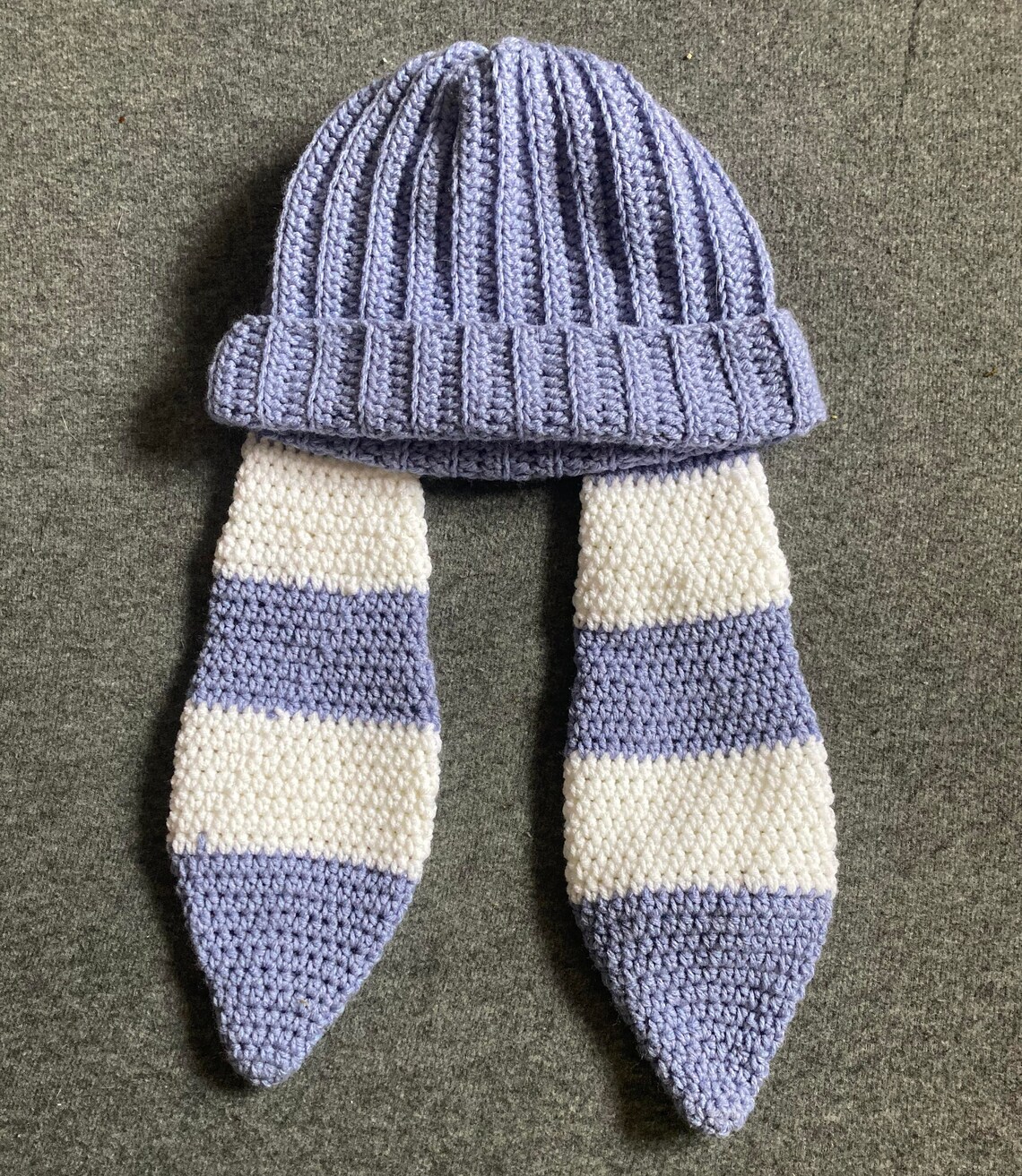 Custom Crochet Bunny Beanie Etsy