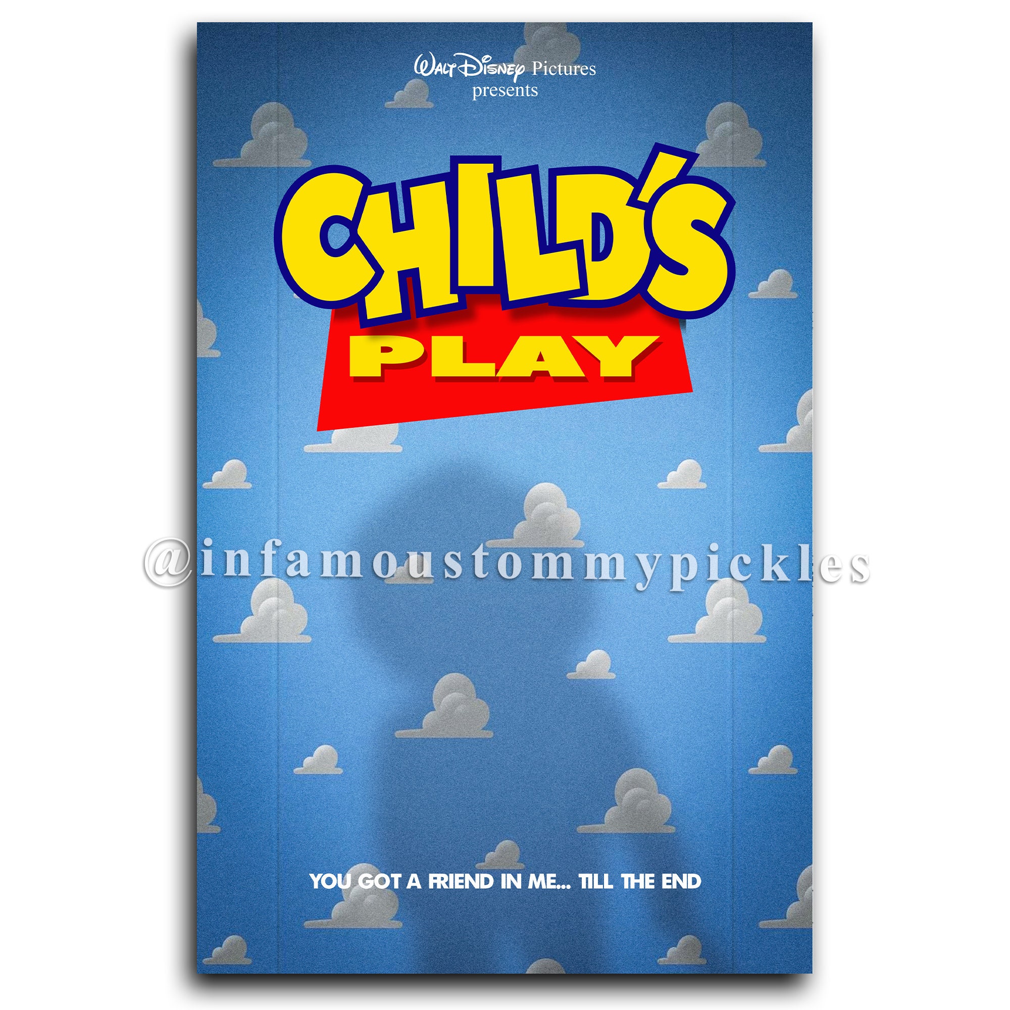 Child's Play 1988 Tom Holland Chucky Japonês Card mini pôster de filme B5