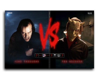 Jack Torrance VS The Grabber - Horror VS (print)