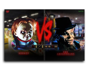 Chucky VS The Leperchaun - Horror VS (print)