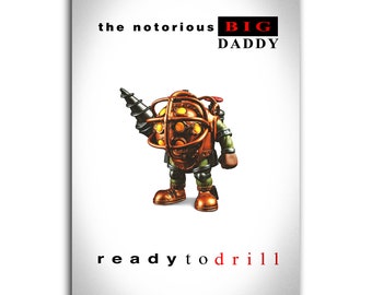 The Notorious Big Daddy Ready To Drill - Hip Hop Series (print)