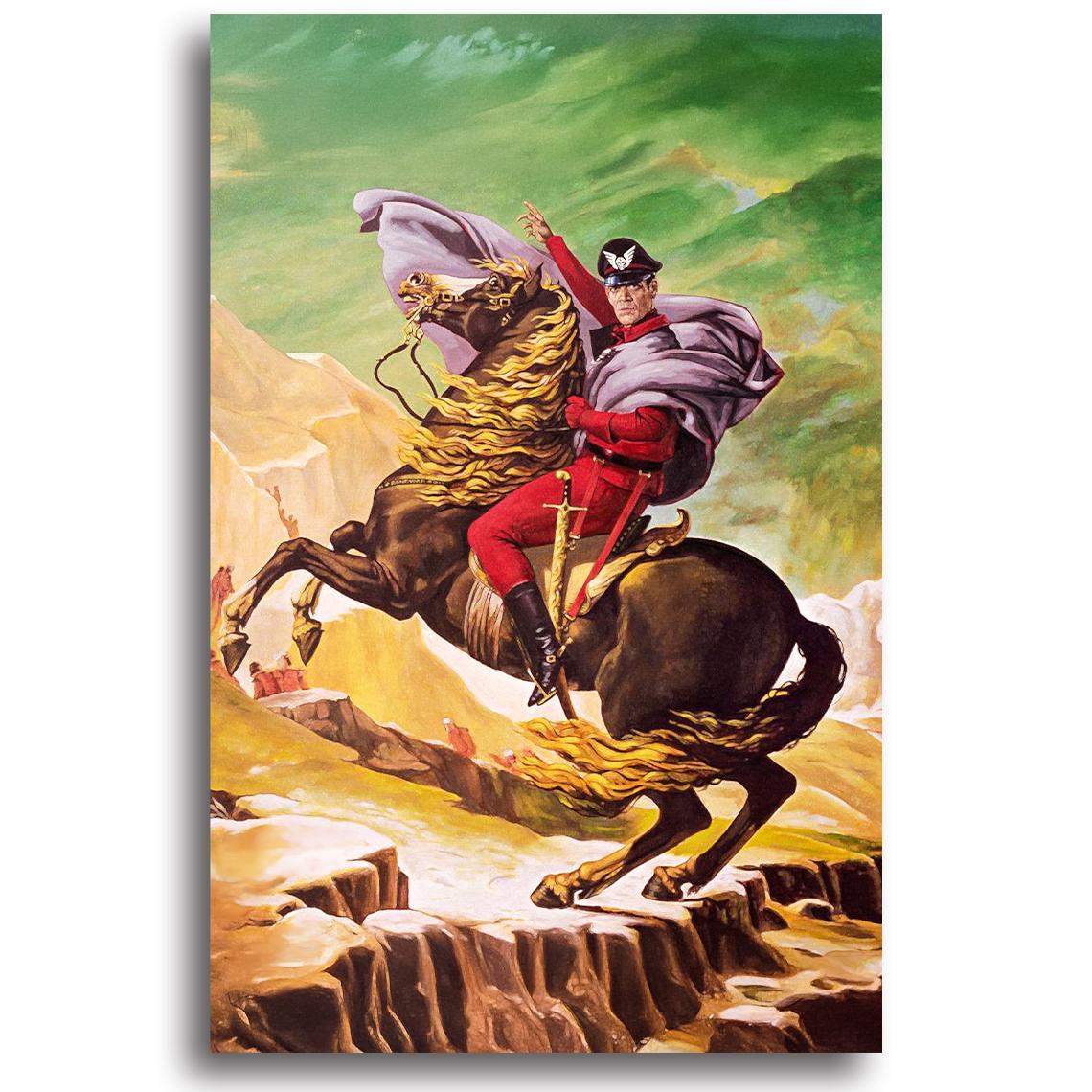 Street Fighter Movie M.bison Painting - Raul Julia (print) - Etsy, image size:1140x1140
