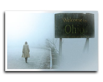 Custom Silent Hill Town Poster | Personalized Horror Print | Custom Poster