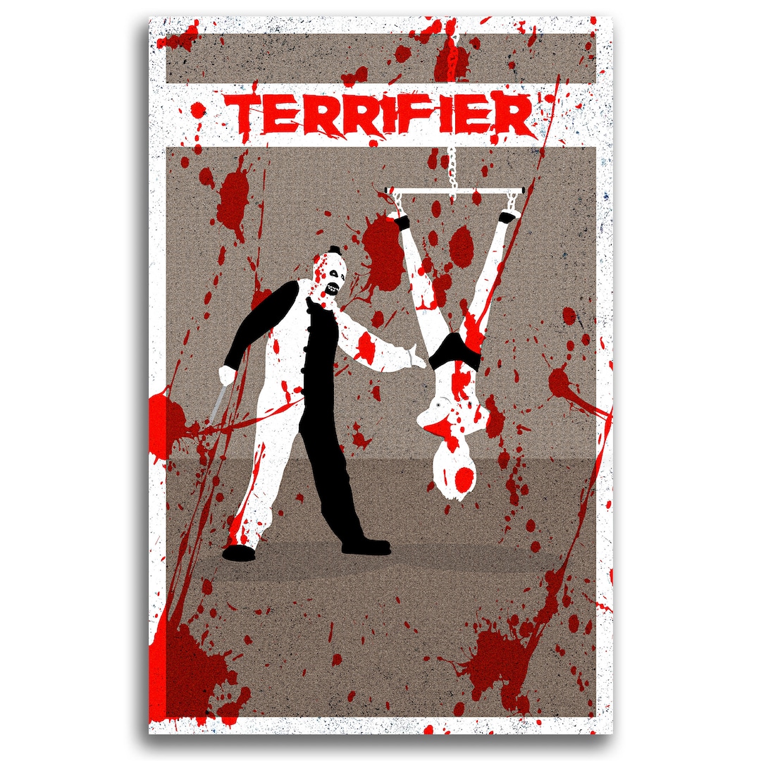 Terrifier Dawn Saw Scene print Etsy