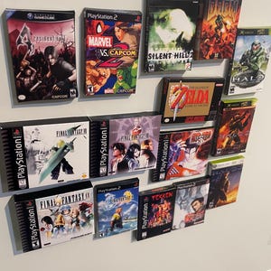 Videospiel Box Art Inspiriert Mini Magnete Verschiedene Größen Viele Titel, die Sie wählen! Retro Gaming Lot #2