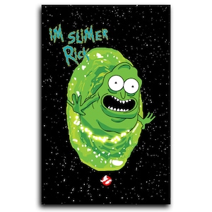 I&#39;m Slimer Rick!!! (print)