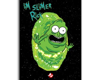 I'm Slimer Rick!!! (print)