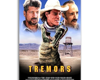 Tremors Movie Poster (print)