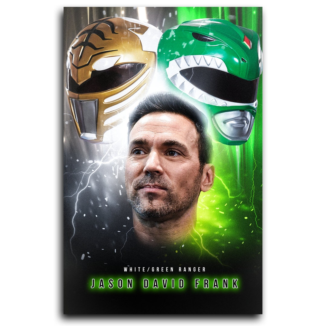 Jason David Frank - Power Rangers Tribute (print) - Etsy
